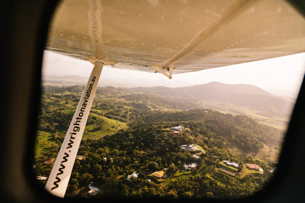 Student pilot in training